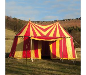 Medieval pavilion clearance